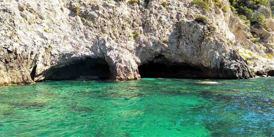 La grotta Verde a Capri
