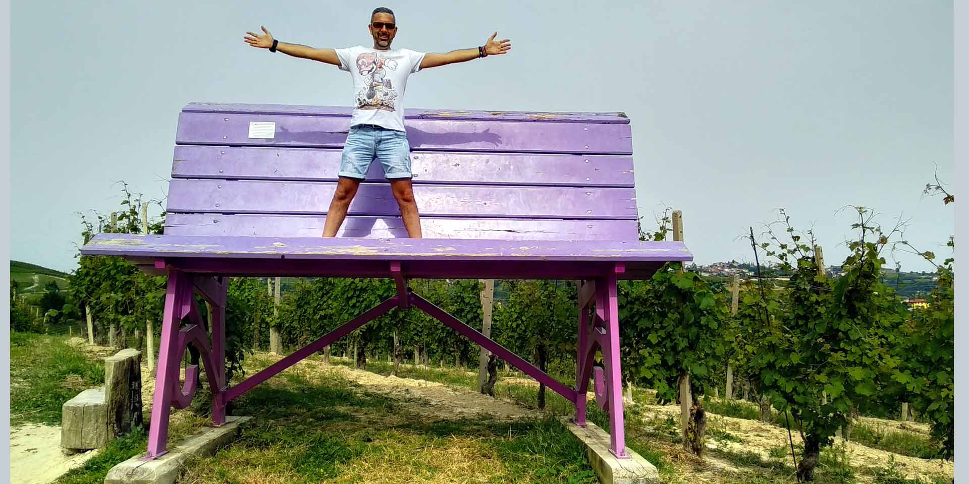 william sulla panchina gigante viola