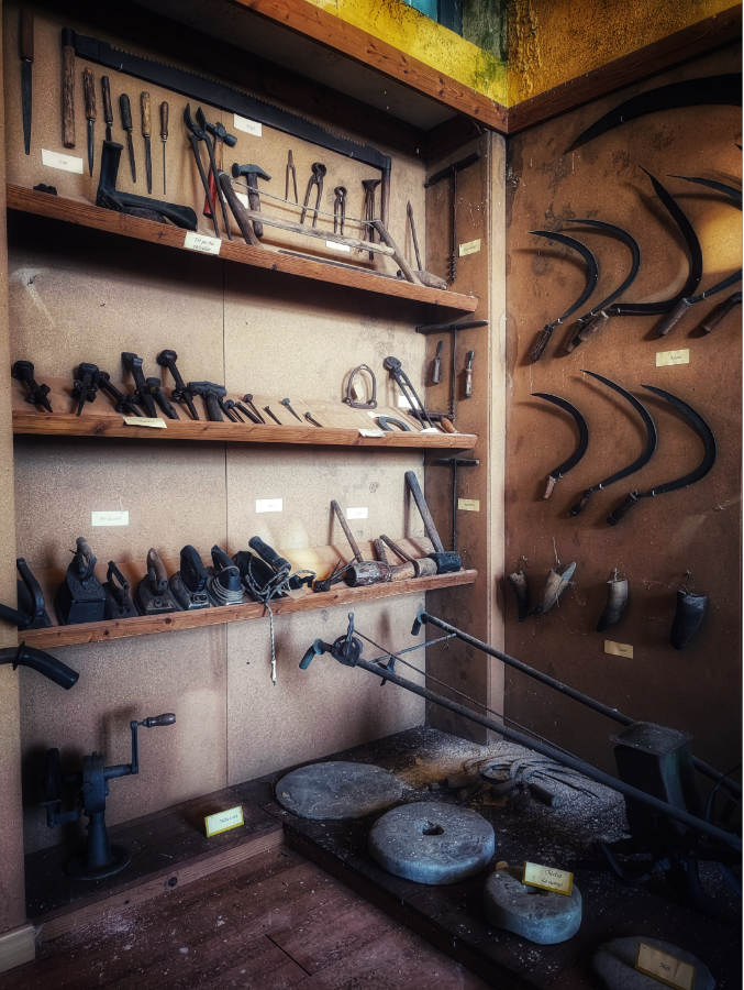 Il museo abbandonato del paese
