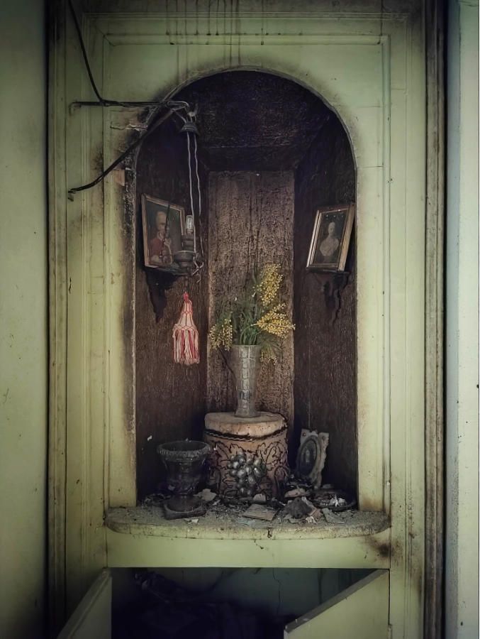 Casa del busto rubato