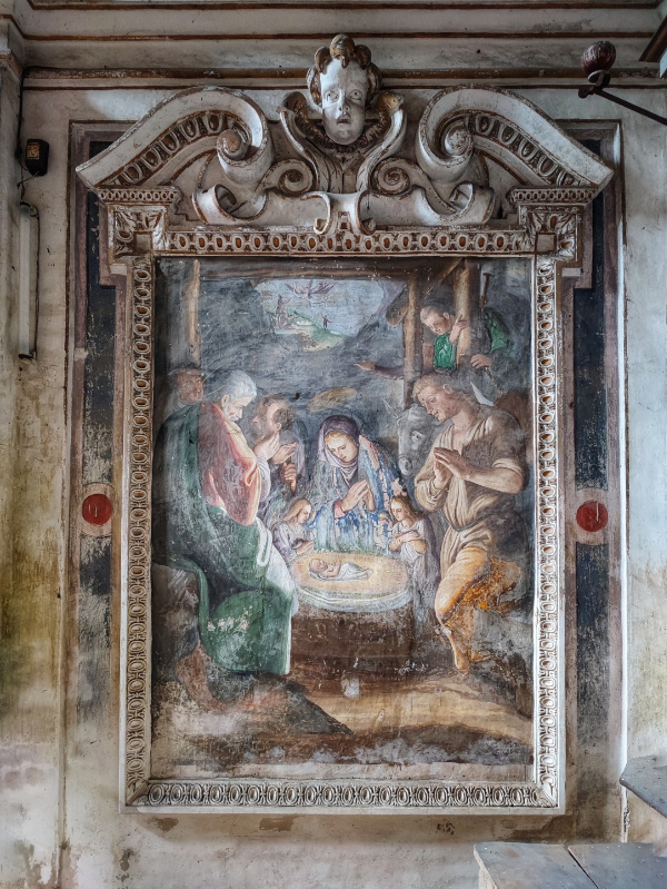 La chiesa abbandonata di San Andrea al Navello