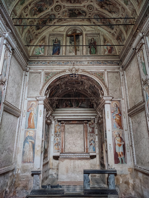 La chiesa abbandonata di San Andrea al Navello